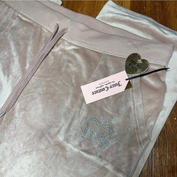 Juicy Couture Mauve Pink Tracksuit Jogger - Picture 3 of 5